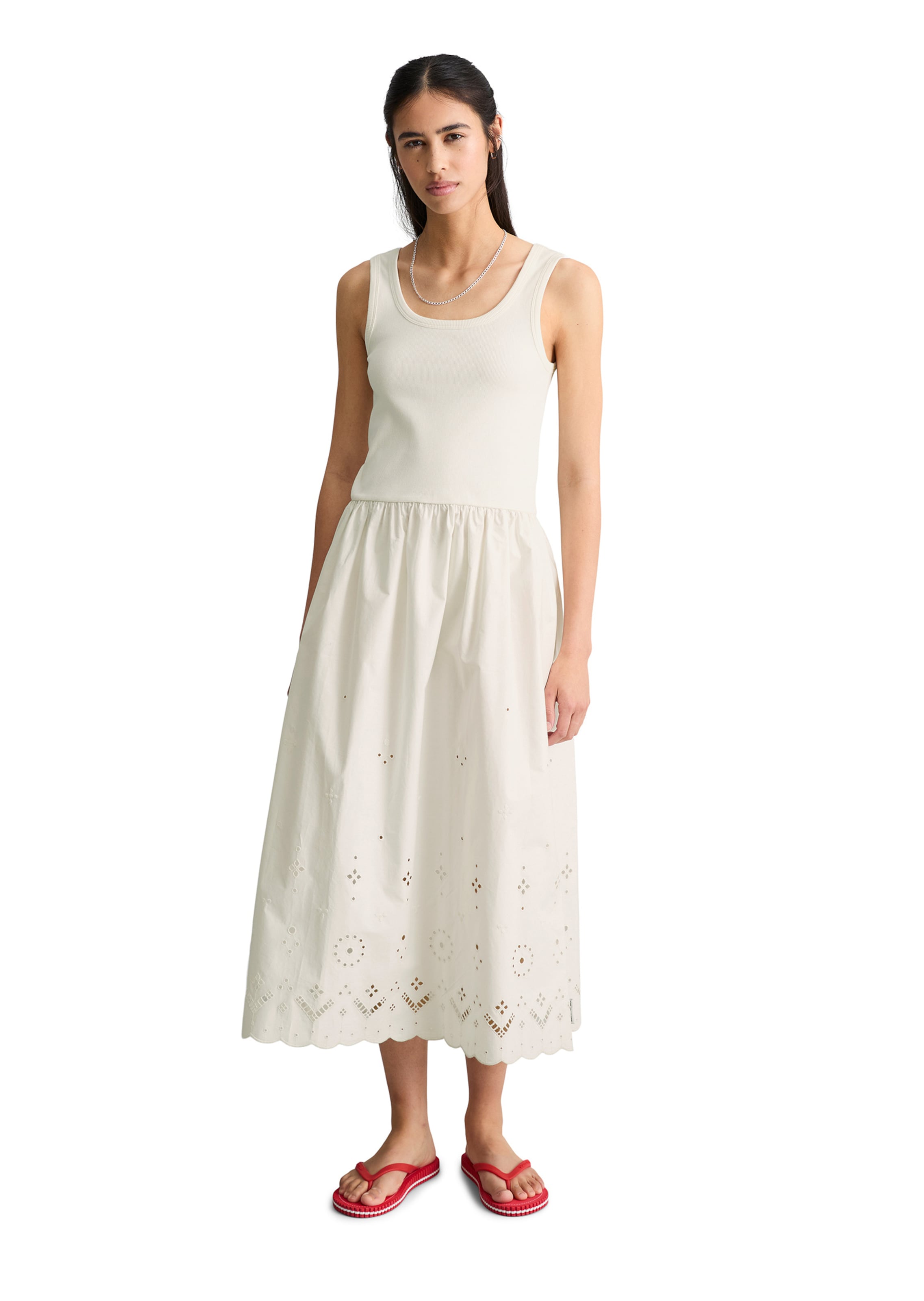 Marc O'Polo DENIM Dress in White: front