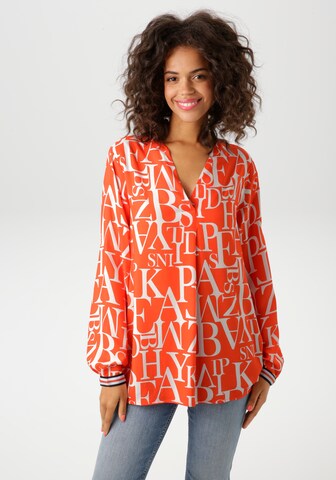 Aniston CASUAL Blouse in Red: front