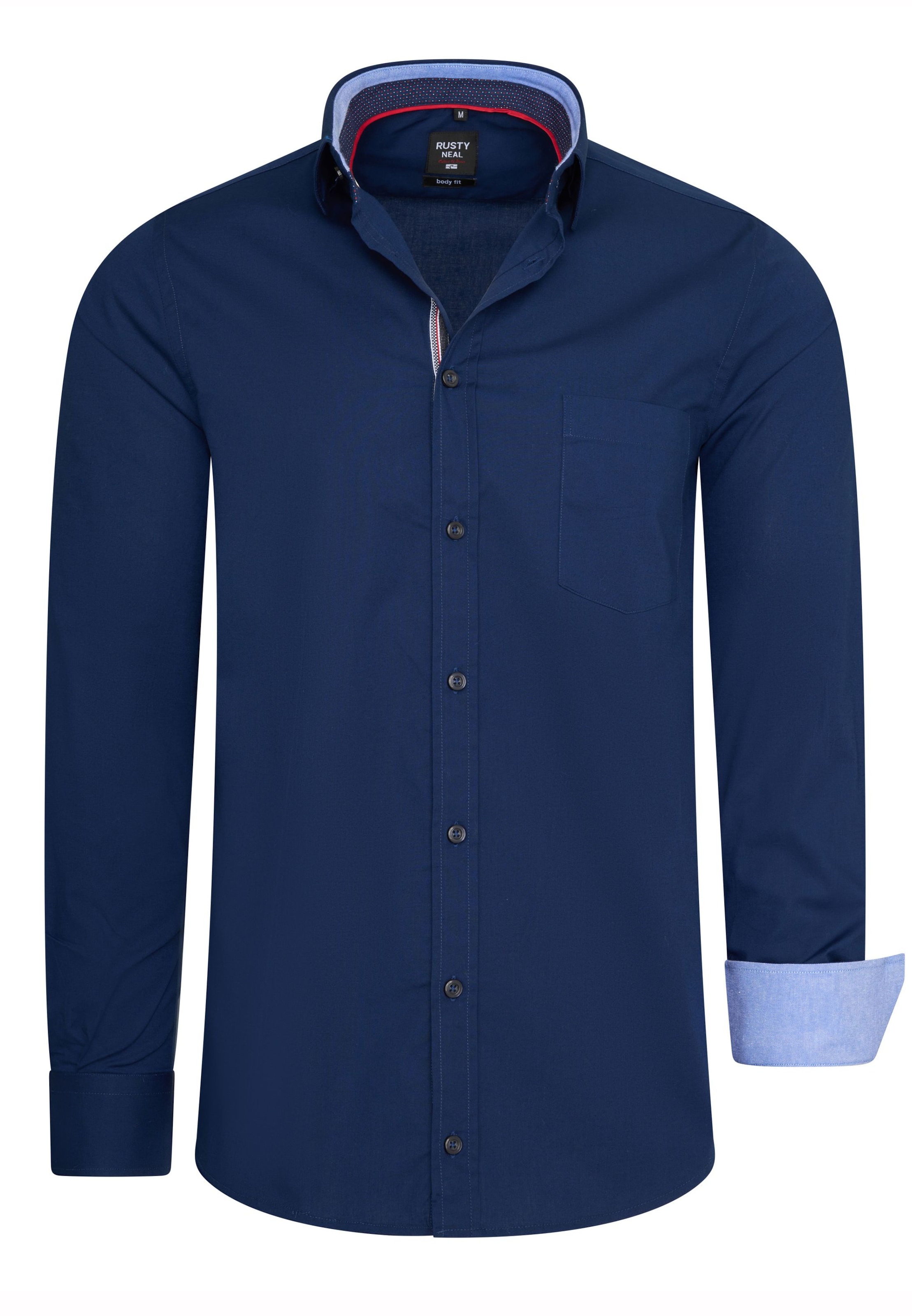 Chemise Rusty Neal en bleu : devant