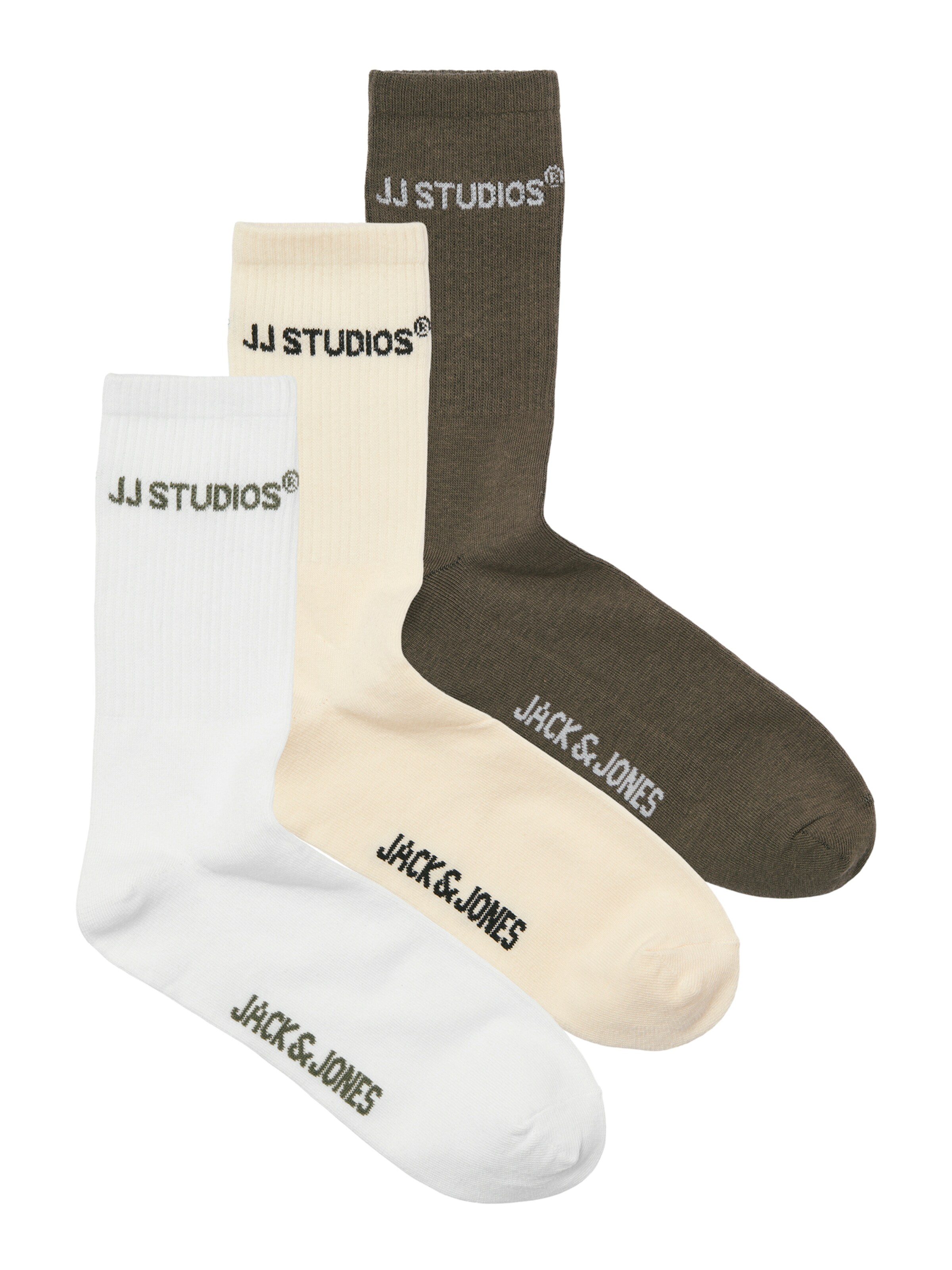 JACK & JONES Носки 'JACSOHO' в Бежевый: спереди