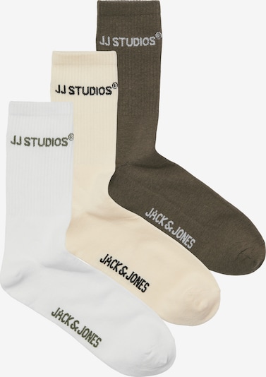 JACK & JONES Sukat 'JACSOHO' koossa 41-46 värissä beige / ruskea / valkoinen, Tuotenäkymä