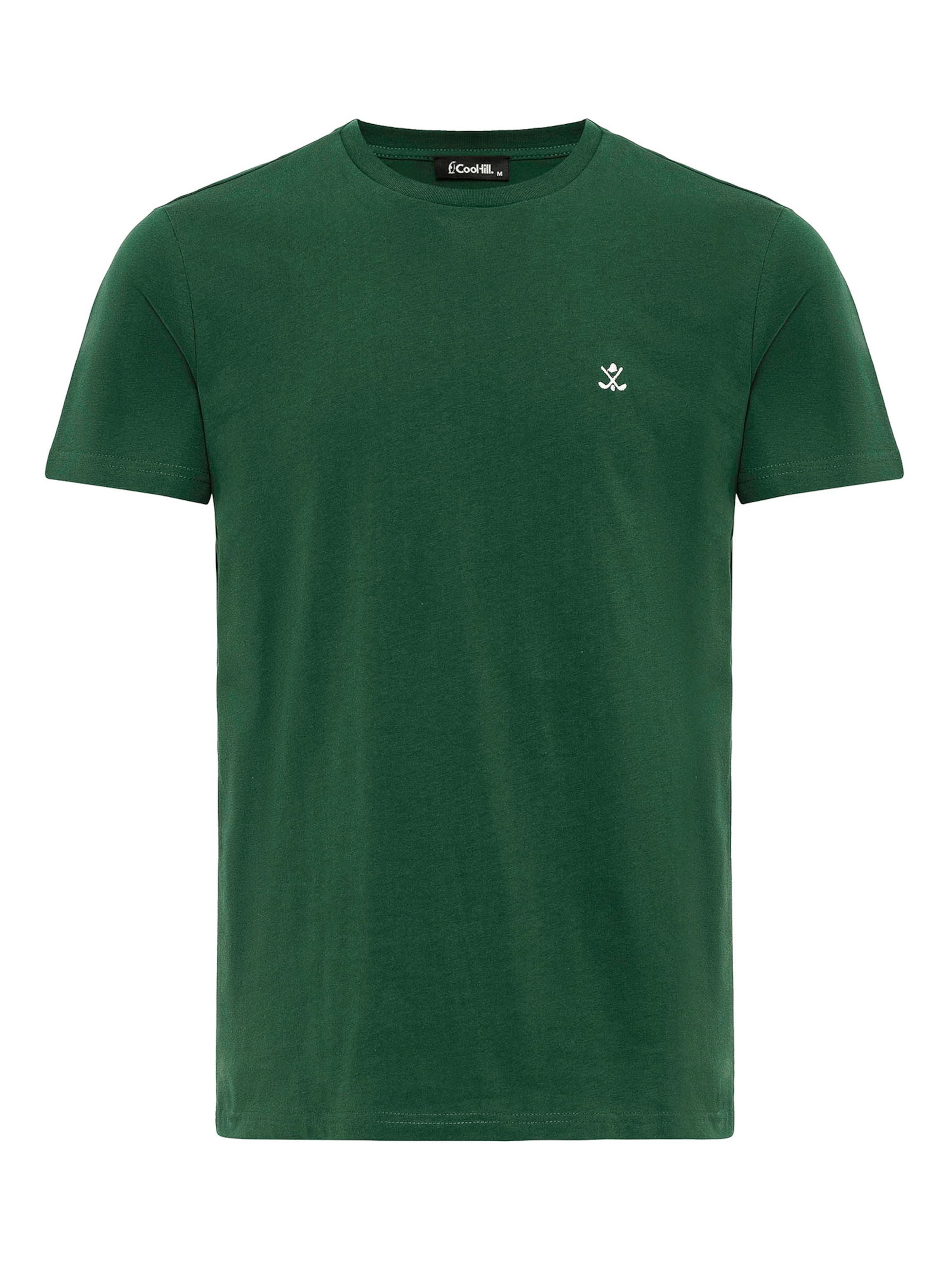 zaļš Cool Hill T-Krekls 'Antonio': no priekšpuses