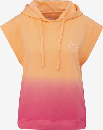 s.Oliver Sweatshirt in Pink: predná strana