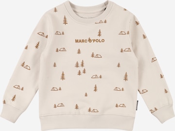 Marc O'Polo Junior Sweatshirt in Weiß: front
