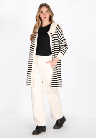 DreiMaster Vintage Πλεκτή ζακέτα σε μαύρο