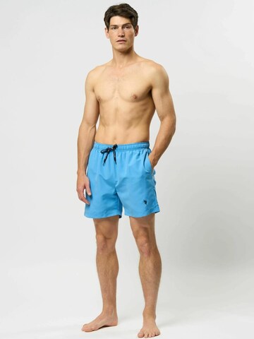 U.S. POLO ASSN. Zwemshorts 'Aza' in Blauw