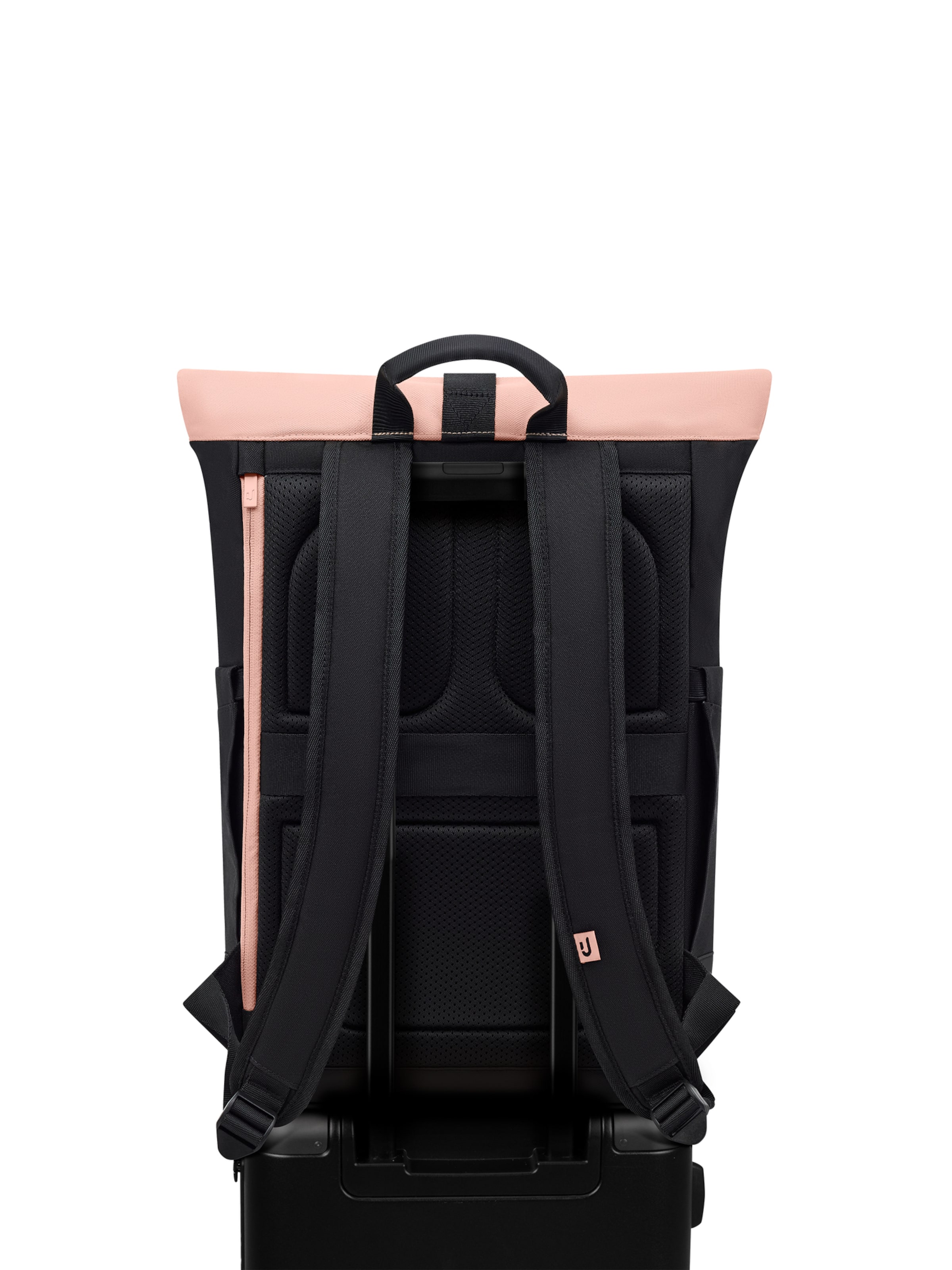 Johnny Urban Rugzak 'Luca Medium' in Zwart