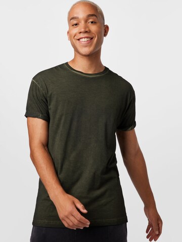 tigha Shirt 'Zander' in Groen: voorkant