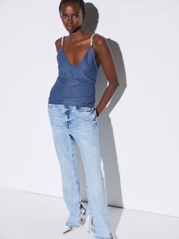 Haut No Matter What en bleu