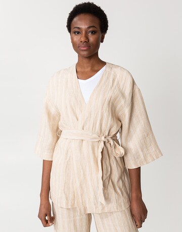 Indiska Kimono 'Sonja' i beige: forside