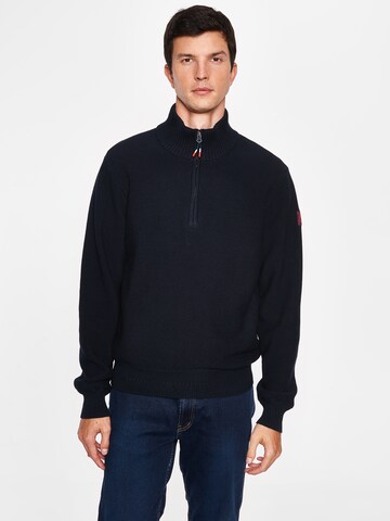 Pull-over Sea Ranch en bleu : devant