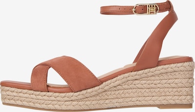 TOMMY HILFIGER Sandale s remenčićima u kestenjasto smeđa, Pregled proizvoda