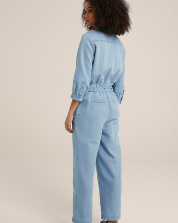 WE Fashion Jumpsuit in Blauw