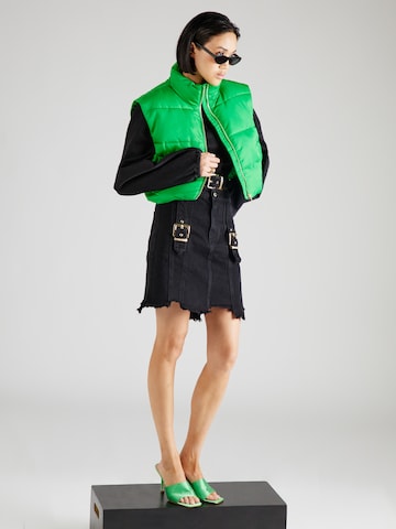 Gilet 'Nicky' di Hoermanseder x About You in verde