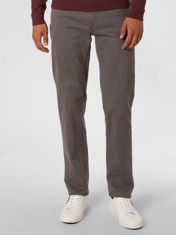 BRAX Regular Trousers 'Cadiz' in Grey: front