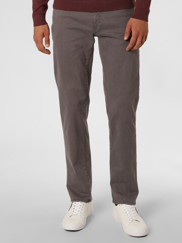 Regular Pantalon 'Cadiz' BRAX en gris : devant