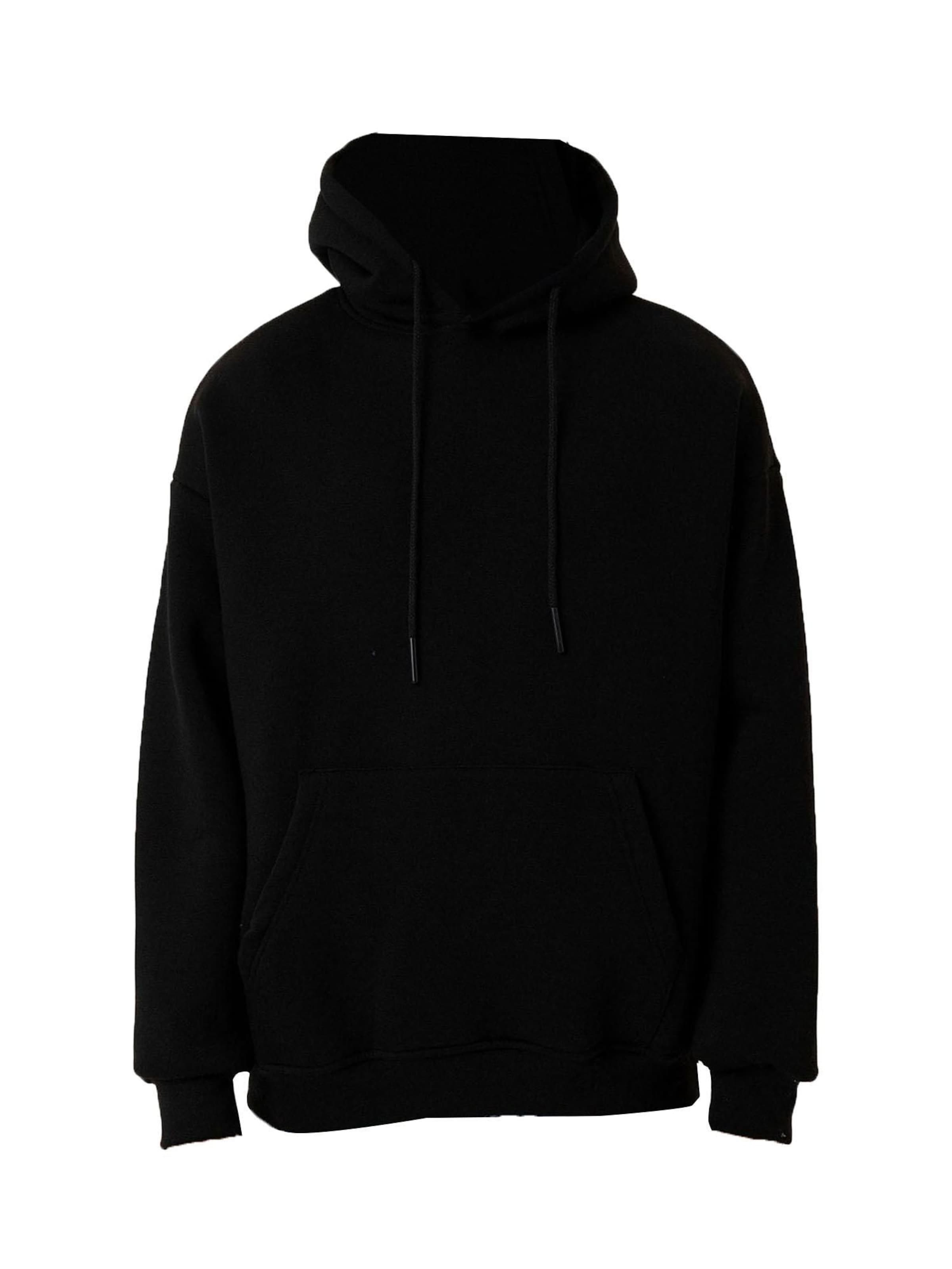 Dandalo Sweatshirt in Schwarz: Vorderseite