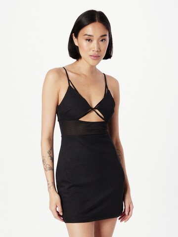 Misspap Dress in Black: front