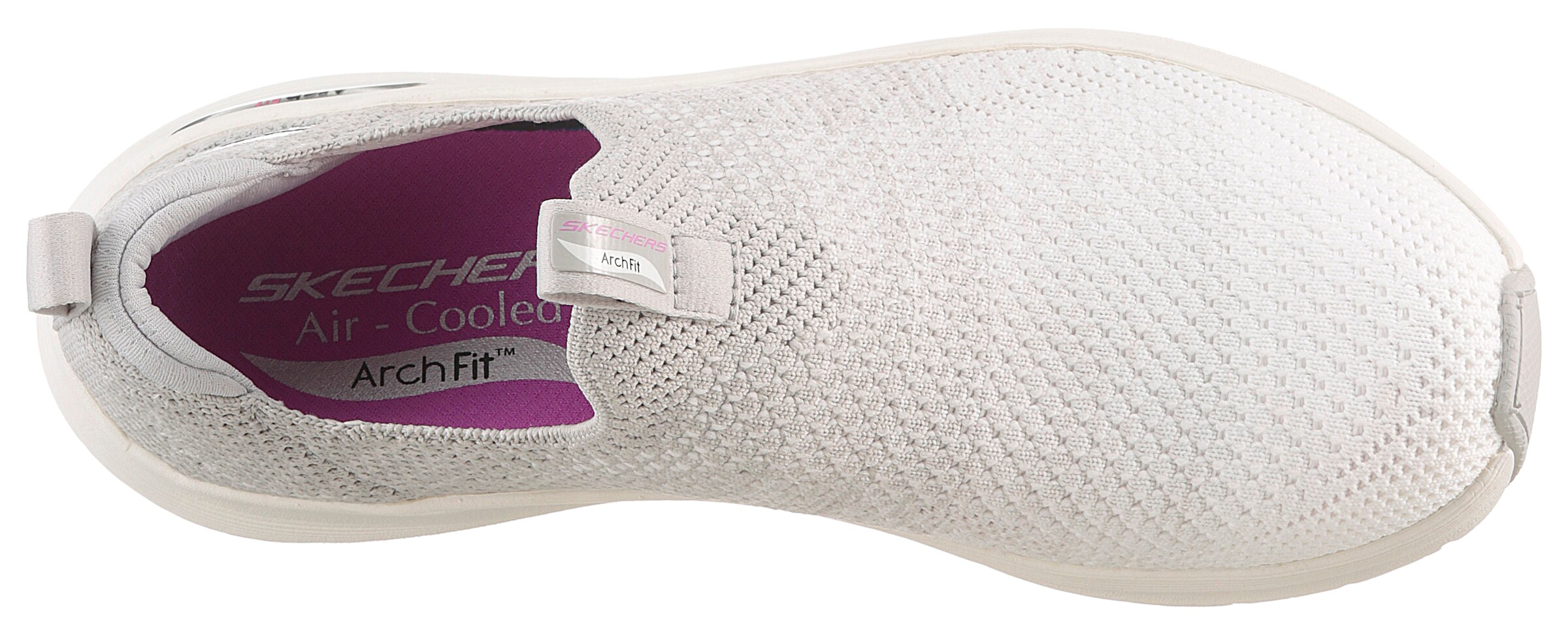 SKECHERS Slip-Ons in Grey