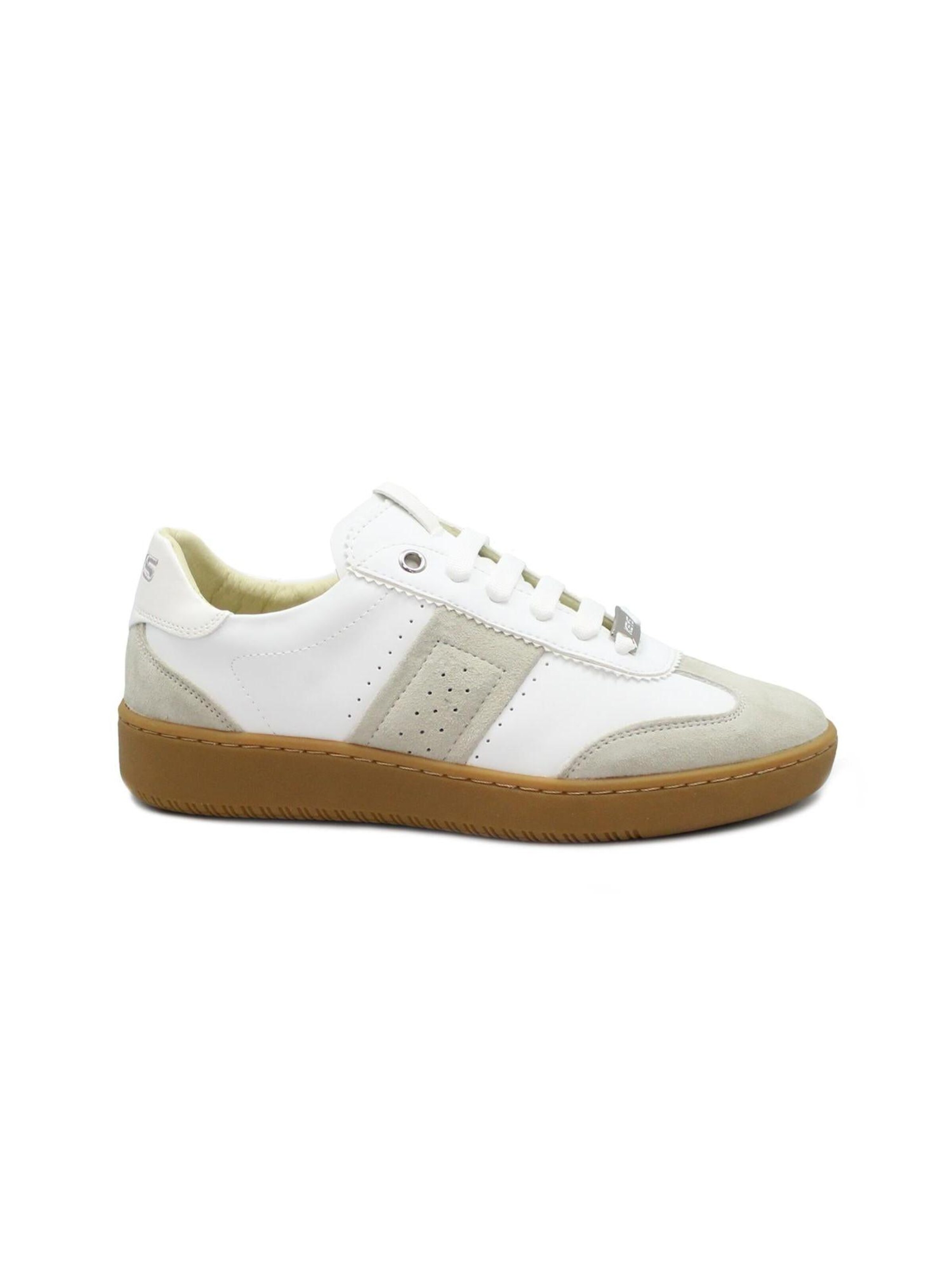 Keys Sneakers in White: front