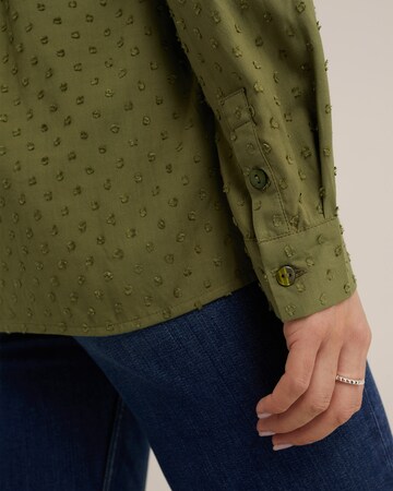 Camicia da donna di WE Fashion in verde