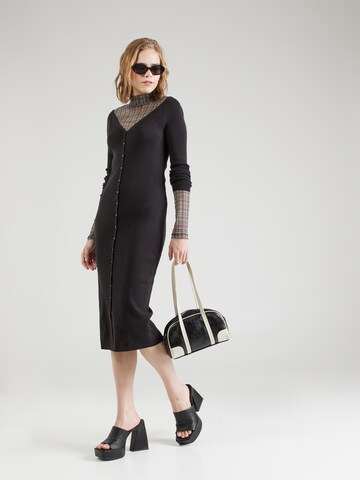 Robes en maille Calvin Klein Jeans en noir