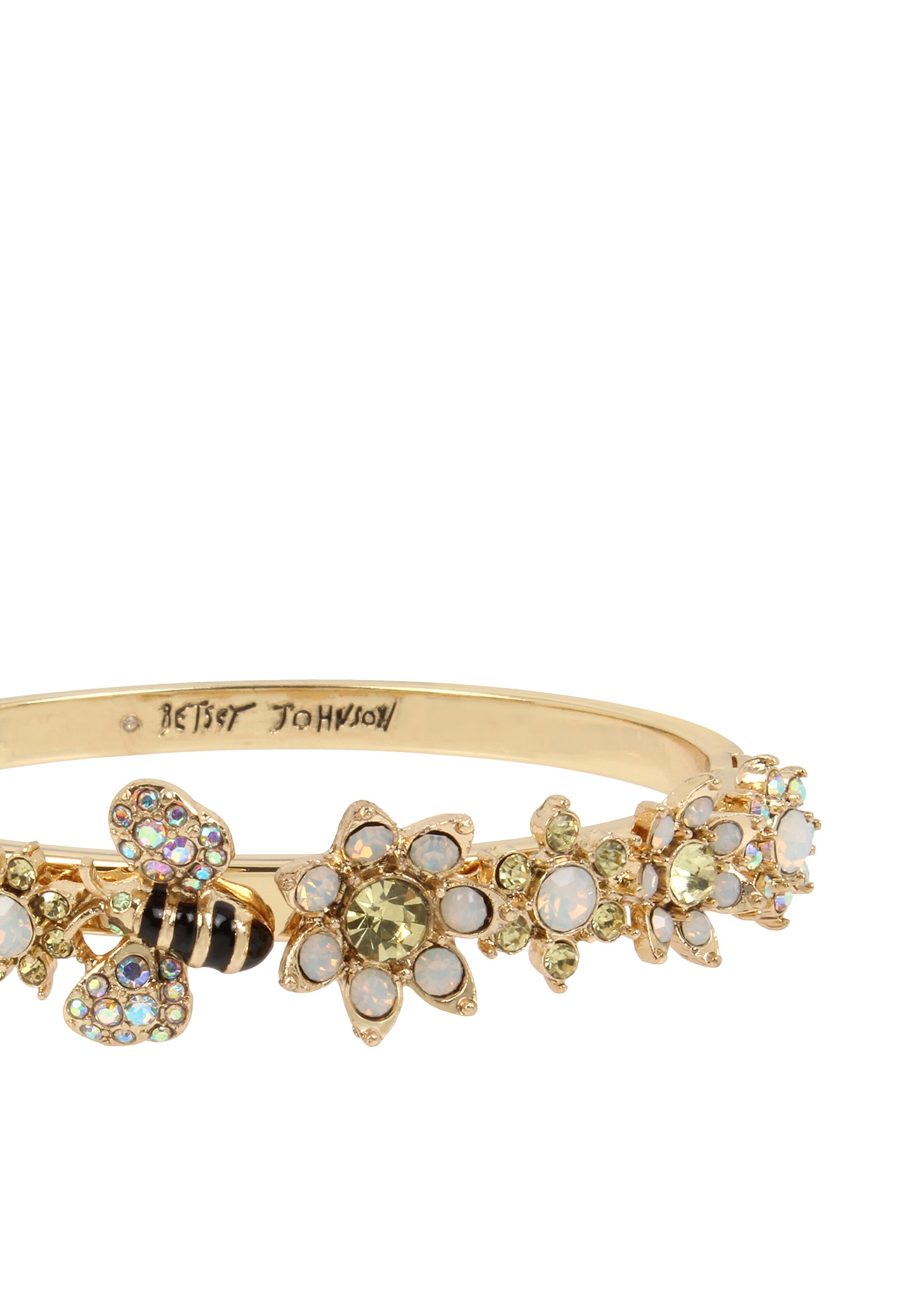 Betsey Johnson Armband 'Hummel & Blume' in Goud