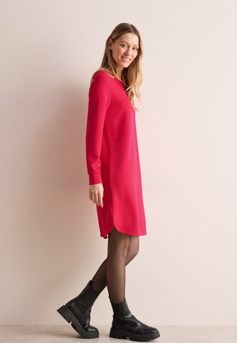 CECIL Kleid mit Rundhals in Rot: Vorderseite