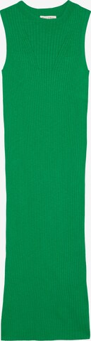 Marc O'Polo Knitted dress in Green: front