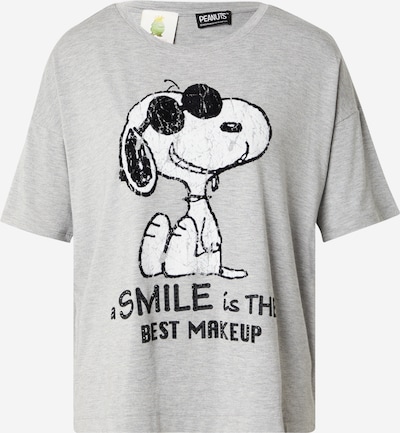PRINCESS GOES HOLLYWOOD Majica 'Snoopy smile' u siva / crna / bijela, Pregled proizvoda