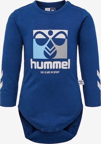 Hummel Romper/Bodysuit in Blue: front