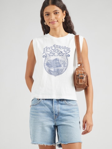 Top 'CANYON' di LEVI'S ® in bianco: frontale