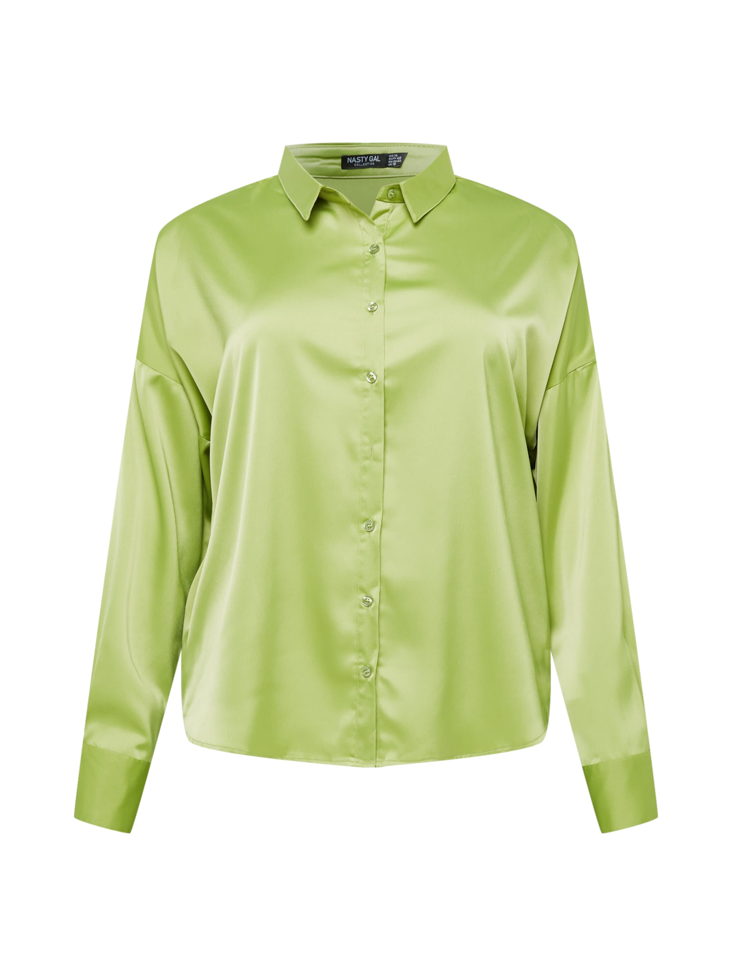 Nasty Gal Plus Μπλούζα σε πράσινο: μπροστά