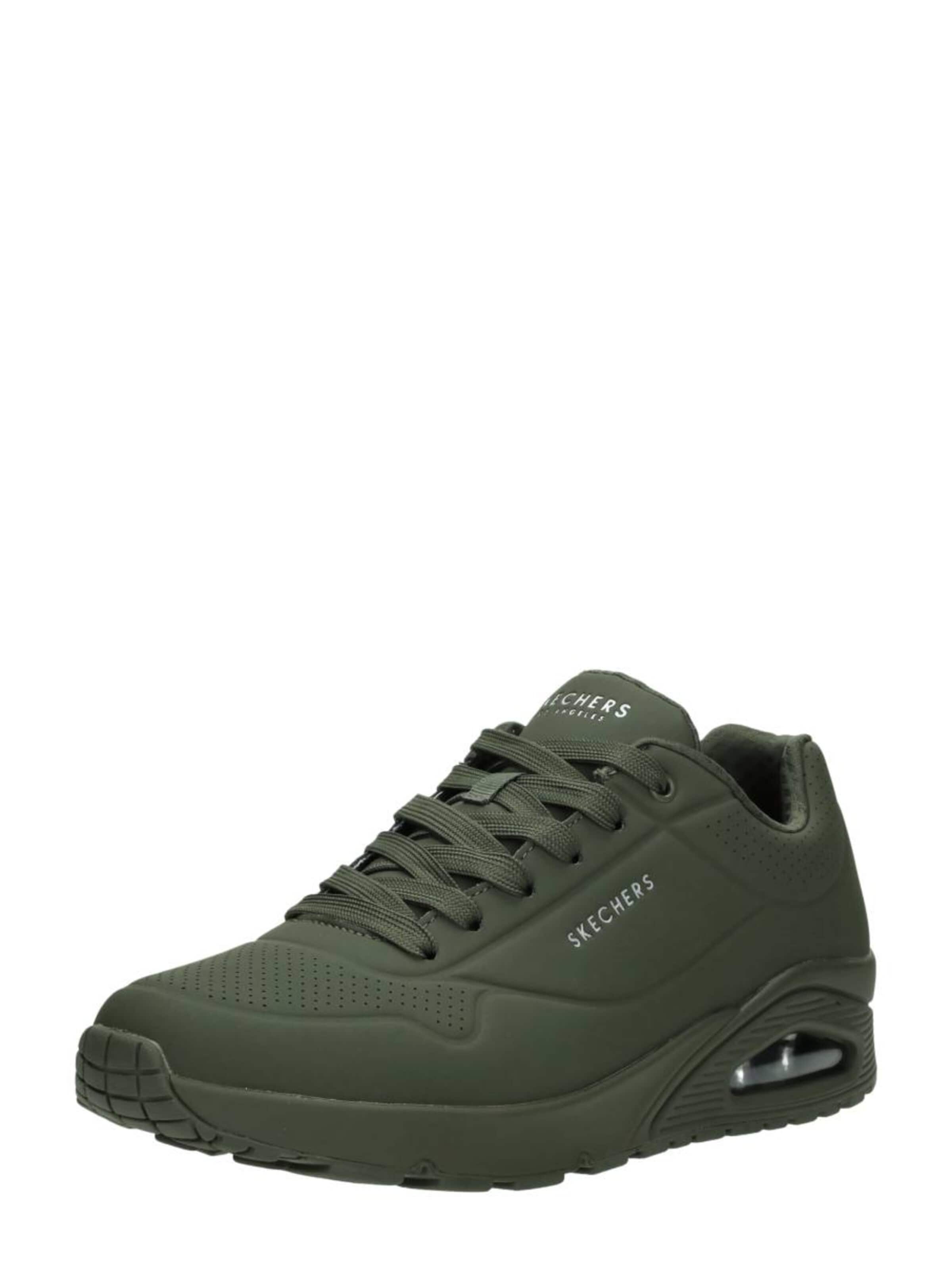 SKECHERS Platform trainers 'Uno - Stand On Air' in Green
