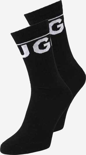 HUGO Къси чорапи в черно / бяло, Преглед на продукта