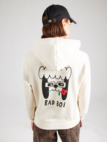 Iriedaily Sweatshirt 'Flower Boi' in White: front