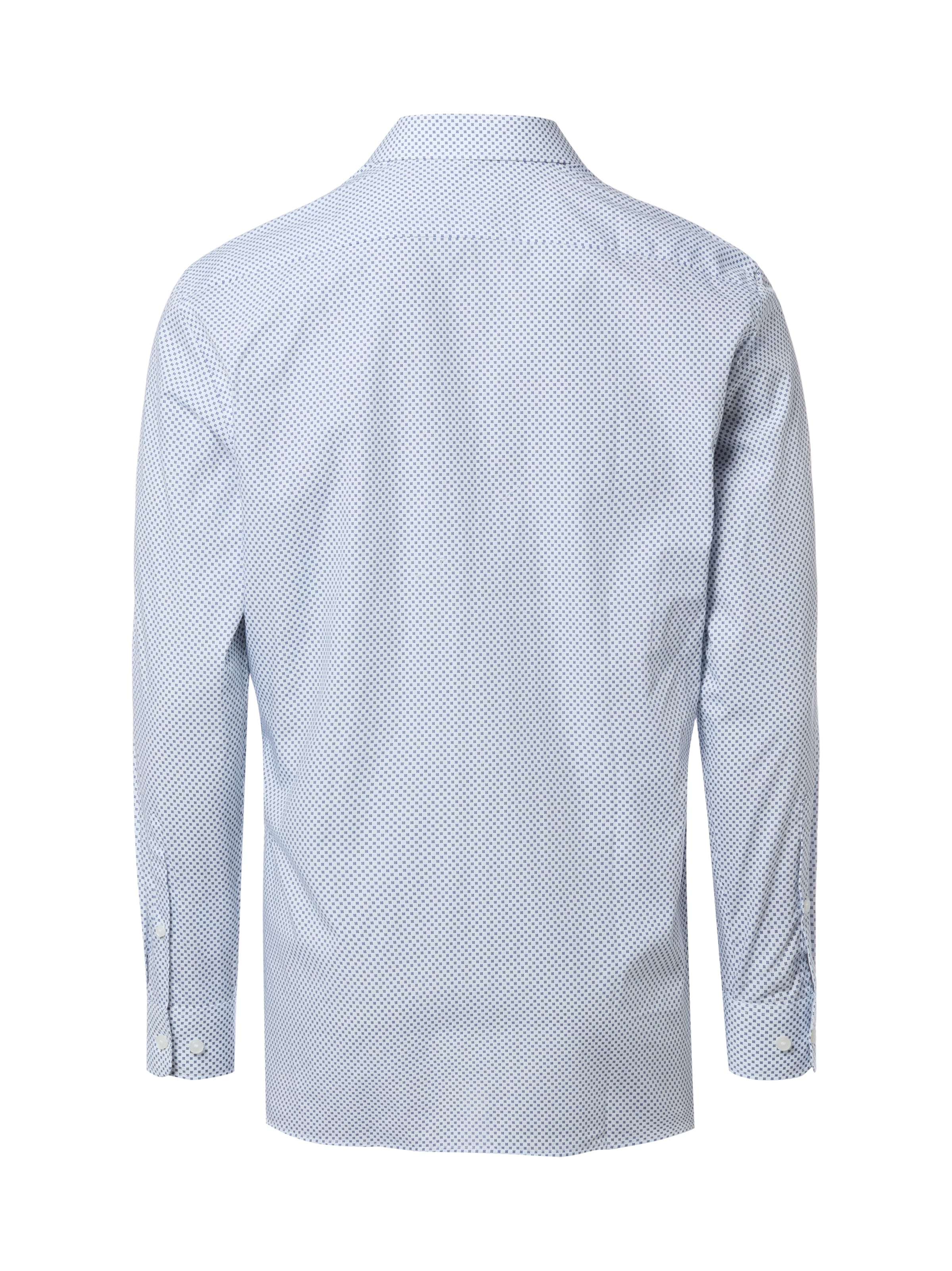 Coupe regular Chemise business 'Easy Care' Finshley & Harding en bleu