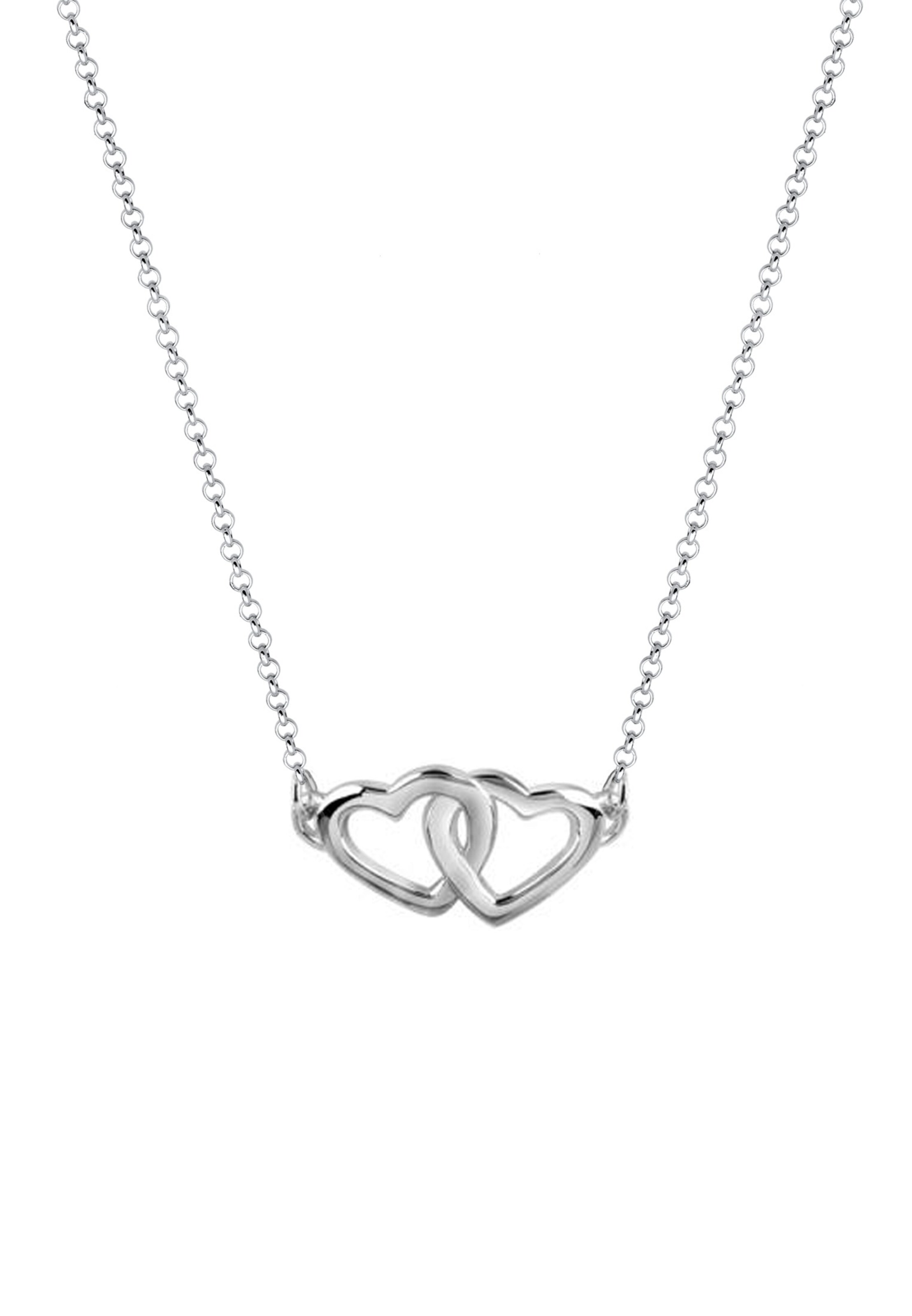 Nenalina Ketting 'Herz' in Zilver