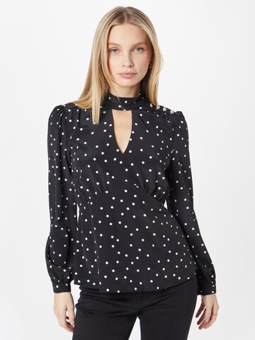 River Island Blouse in Black: front