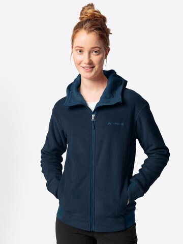 VAUDE Functionele fleece jas 'Neyland' in Blauw: voorkant