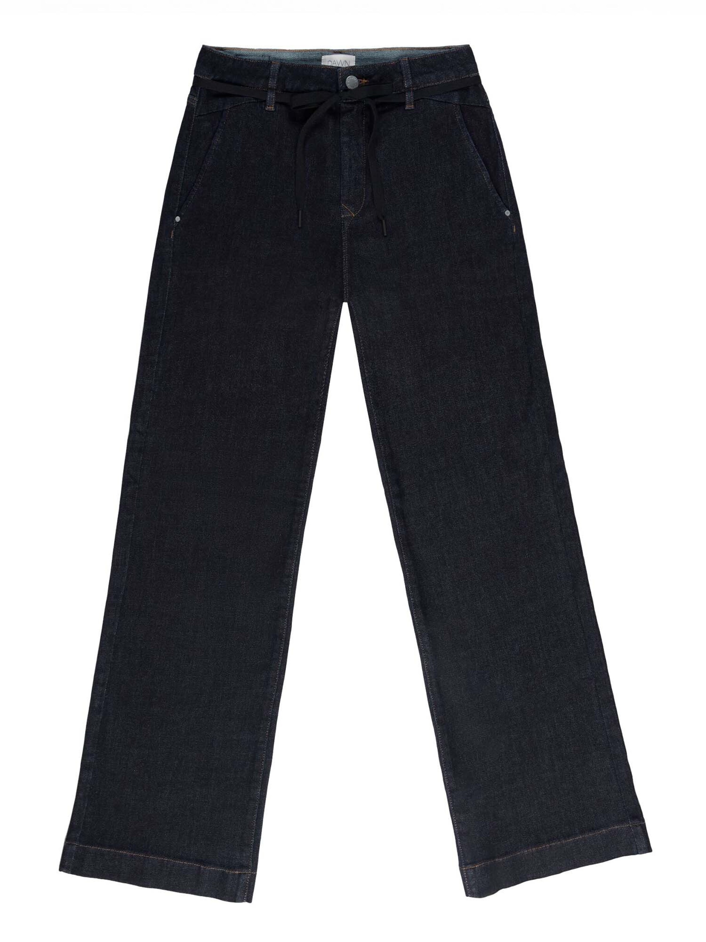 Dawn Regular Jeans ' Dew Flared French Pocket ' in Blue