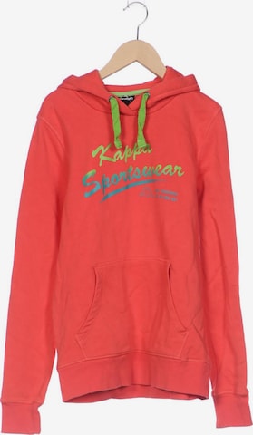 KAPPA Sweatshirt & Zip-Up Hoodie in L in Red: front