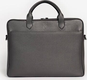 BGents Laptop Bag in Grey: front