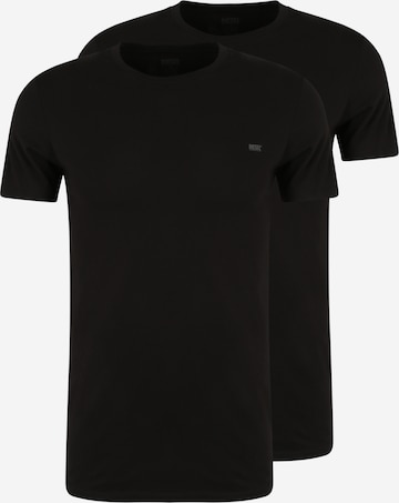 T-Shirt DIESEL en noir : devant