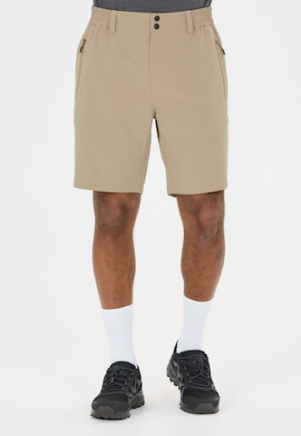 Whistler Regular Sports trousers 'AVIAN' in Brown: front