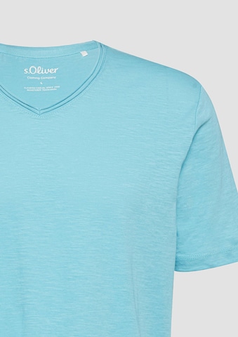 T-Shirt s.Oliver en bleu