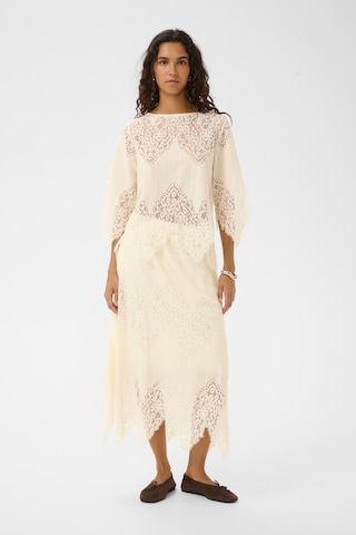 Chemisier 'SLBriar' SOAKED IN LUXURY en beige