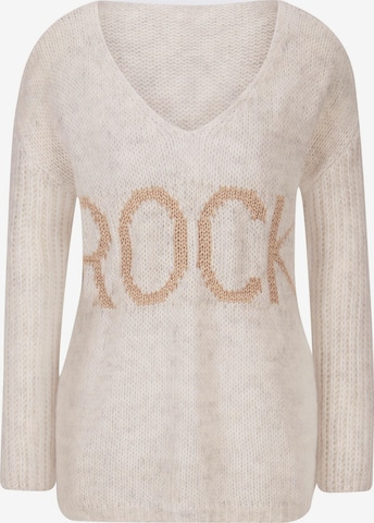 Pull-over Rick Cardona by heine en beige : devant