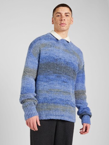 WEEKDAY Sweater 'Daniel' in Blue: front