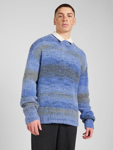 WEEKDAY Sweater 'Daniel' in Blue: front